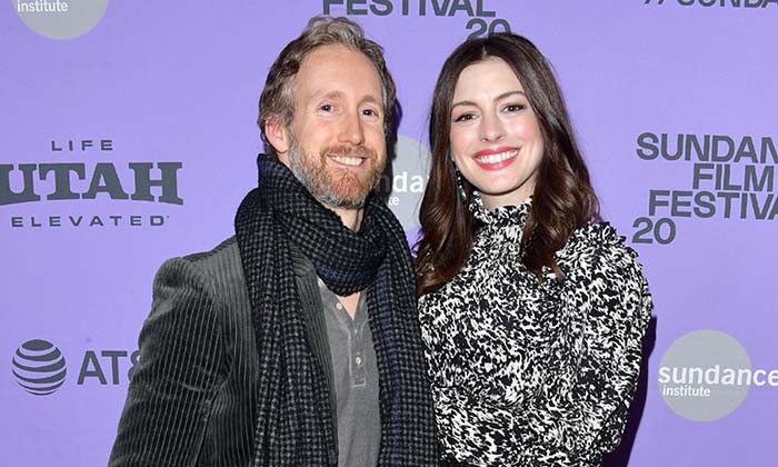 Rare Sight at Sundance: Anne Hathaway With Her Husband Adam Shulman
